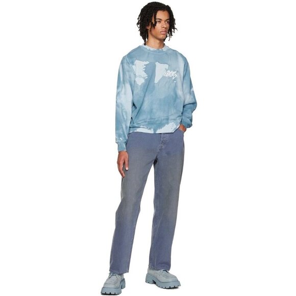 Eytys Tribeca Lace-Up Boots 36 US 6 Womens Sky Blue - Picture 2 of 16